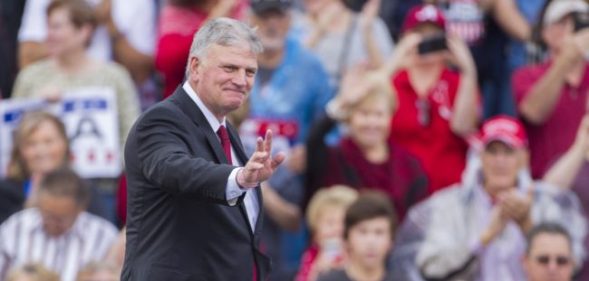 Franklin Graham is known for his extreme views on LGBT+ issues