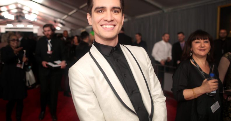 LOS ANGELES, CA - FEBRUARY 12: Singer-songwriter Brendon Urie attends The 59th GRAMMY Awards at STAPLES Center on February 12, 2017 in Los Angeles, California. (Photo by Christopher Polk/Getty Images for NARAS)