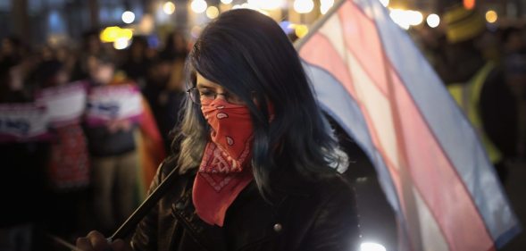 Trans rights protest in Chicago (Getty Images)