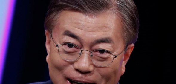 Moon Jae-in is the 2017 South Korean presidential front-runner