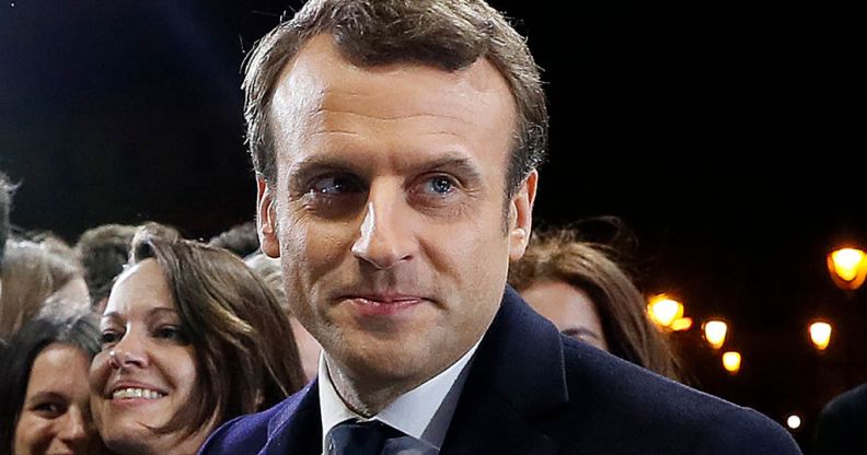 French president-elect Emmanuel Macron