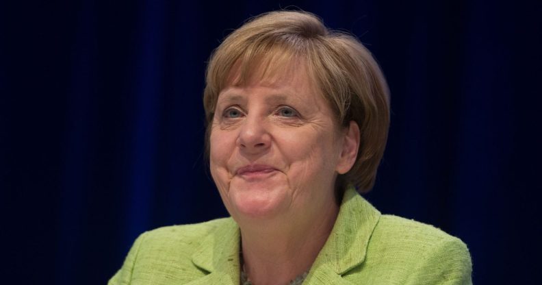 German Chancellor Angela Merkel