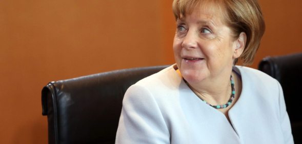 German Chancellor Angela Merkel