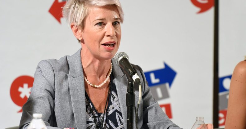 PASADENA, CA - JULY 29: Katie Hopkins at 'Sex, Presidents & Handmaids Hosted by Lady Freak' panel during Politicon at Pasadena Convention Center on July 29, 2017 in Pasadena, California. (Photo by Joshua Blanchard/Getty Images for Politicon)