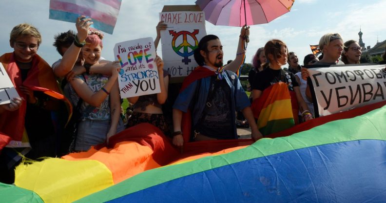 St Petersburg Pride in Russia