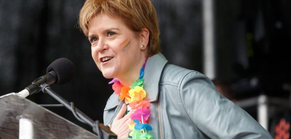 Scotland's First Minister Nicola Sturgeon