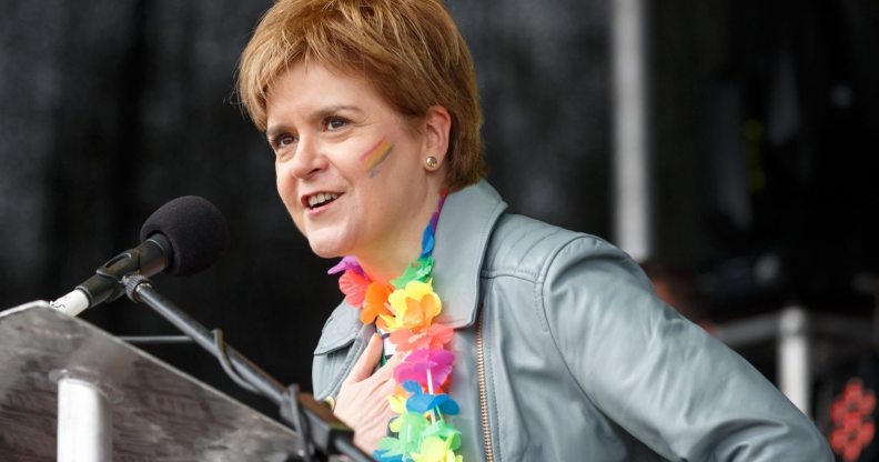 Scotland's First Minister Nicola Sturgeon