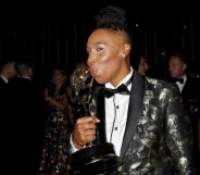 Lena Waithe with her Emmy