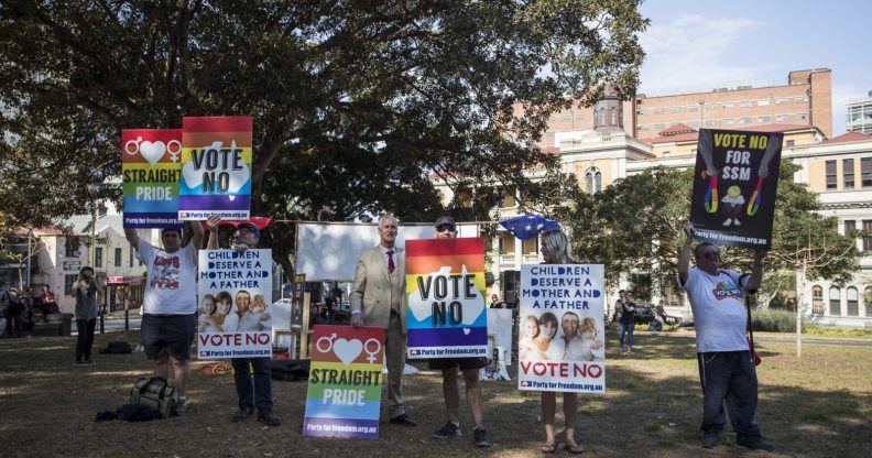 'Straight Lives Matter' protest