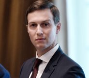 WASHINGTON, DC - SEPTEMBER 26: Jared Kushner (C), President Trump's adviser and son-in-law attends a working luncheon with Prime Minister Mariano Rajoy of Spain in the Cabinet Room of the White House September 26, 2017 in Washington, DC. (Photo by Olivier Douliery-Pool/Getty Images)