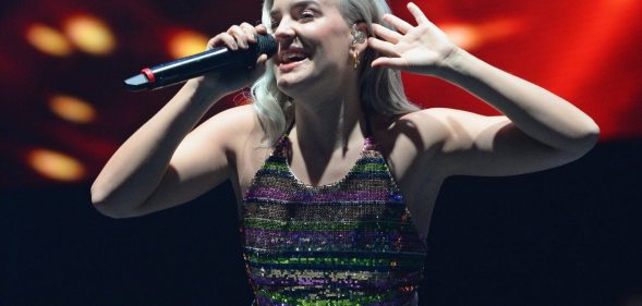 BIRMINGHAM, ENGLAND - NOVEMBER 11: Anne-Marie performs during Free Radio Live held at Genting Arena on November 11, 2017 in Birmingham, England. (Photo by Eamonn M. McCormack/Getty Images)