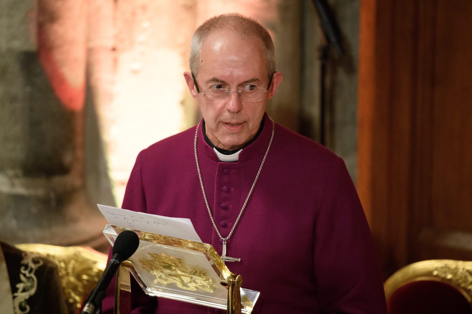 Archbishop of Canterbury Justin Welby