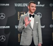 BERLIN, GERMANY - NOVEMBER 16: Sam Smith arrives at the Bambi Awards 2017 at Stage Theater on November 16, 2017 in Berlin, Germany. (Photo by Alexander Koerner/Getty Images)