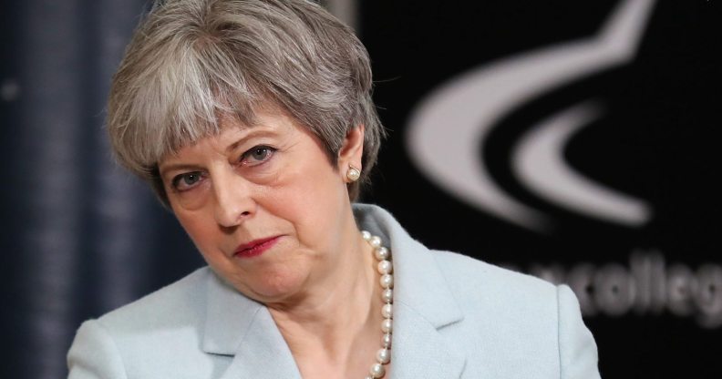 British Prime Minister Theresa May (Photo by Christopher Furlong - WPA Pool/Getty Images)