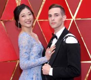 Rippon and Mirai Nagasu (Photo by Kevork Djansezian/Getty Images)