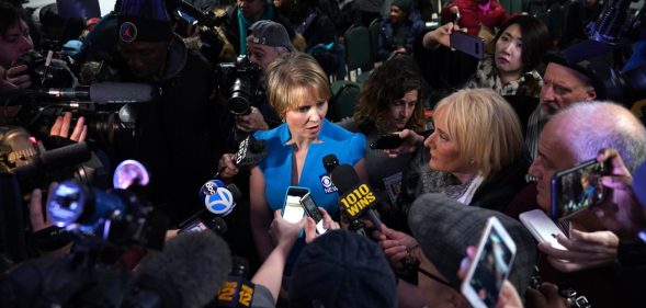 Cynthia Nixon (Photo by TIMOTHY A. CLARY/AFP/Getty Images)