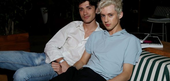 Troye Sivan and Jacob Bixenman