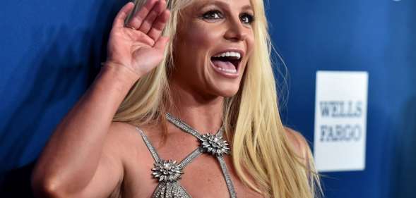 BEVERLY HILLS, CA - APRIL 12: Honoree Britney Spears attends the 29th Annual GLAAD Media Awards at The Beverly Hilton Hotel on April 12, 2018 in Beverly Hills, California. (Photo by Alberto E. Rodriguez/Getty Images)