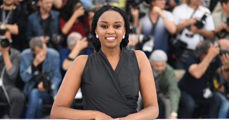 Kenyan director Wanuri Kahiu poses on May 9, 2018 during a photocall for the film "Rafiki" at the 71st edition of the Cannes Film Festival in Cannes, southern France. (Photo by LOIC VENANCE / AFP/ Getty)