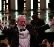 US-British director Terry Gilliam attends on May 19, 2018 the closing ceremony of the 71st edition of the Cannes Film Festival in Cannes, southern France. (Photo by Alberto PIZZOLI / AFP) (Photo credit should read ALBERTO PIZZOLI/AFP/Getty Images)