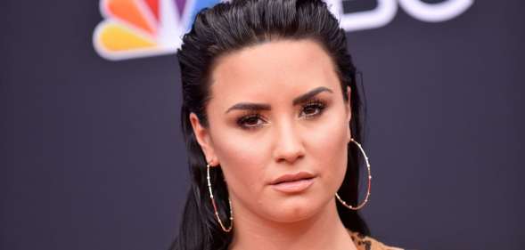 Singer/songwriter Demi Lovato attends the 2018 Billboard Music Awards 2018 at the MGM Grand Resort International on May 20, 2018, in Las Vegas, Nevada (Photo by LISA O'CONNOR / AFP) (Photo credit should read LISA O'CONNOR/AFP/Getty Images)