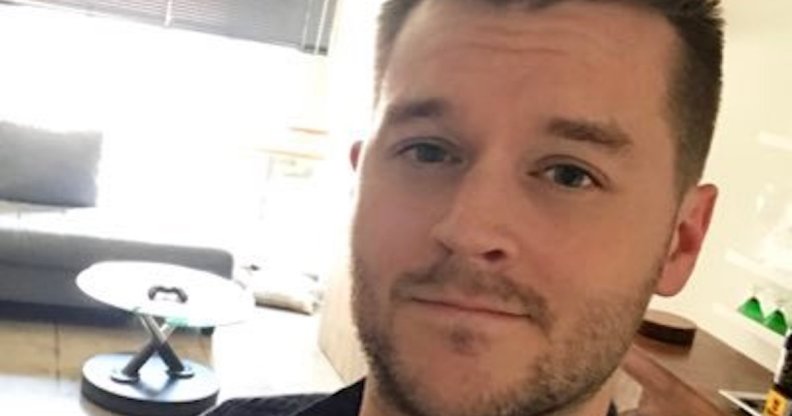 Former Grindr director of communications, gay man Landen Rafe Zumwalt