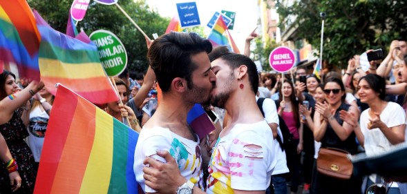 Turkey's Pride parade 2016 successful despite religious objections. (Getty)