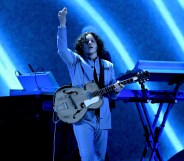 Jack White performs live in Las Vegas.