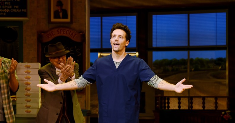 Jason Mraz, star of Broadway musical Waitress, spoke about being bisexual