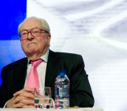 Jean-Marie Le Pen of France's National Front