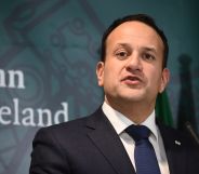 Ireland's Prime Minister Leo Varadkar holds a press conference after the European Council on December 14, 2018, in Brussels.