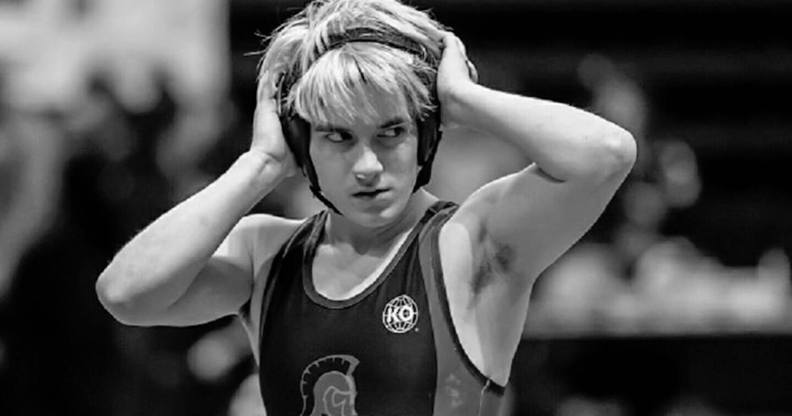 Transgender athlete Mack Beggs