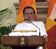 Sri Lankan President Maithripala Sirisena