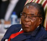 Zimbabwean President Robert Mugabe looks on as he attends the 2nd Session of the South Africa-Zimbabwe binational Commission (BNC) on October 3, 2017 at Sefako Makgatho Presidential Guest House in Pretoria. / AFP PHOTO / Phill Magakoe (Photo credit should read PHILL MAGAKOE/AFP/Getty Images)