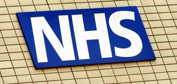 An NHS logo