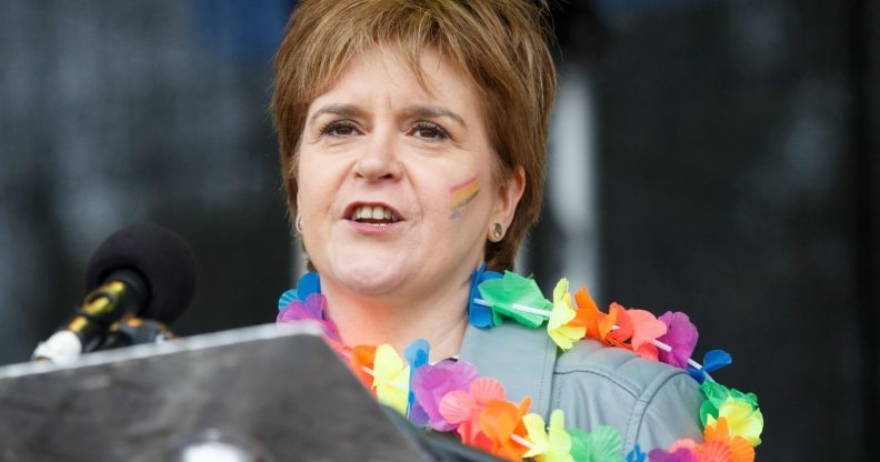 Nicola Sturgeon Glasgow Pride