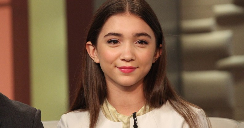 Rowan Blanchard came out as queer in 2016