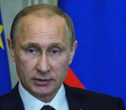 Vladimir Putin created the "gay propaganda" law in 2013