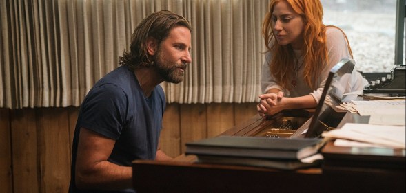 A Star is Born stars Lady Gaga and Bradley Cooper