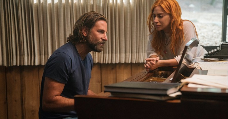 A Star is Born stars Lady Gaga and Bradley Cooper