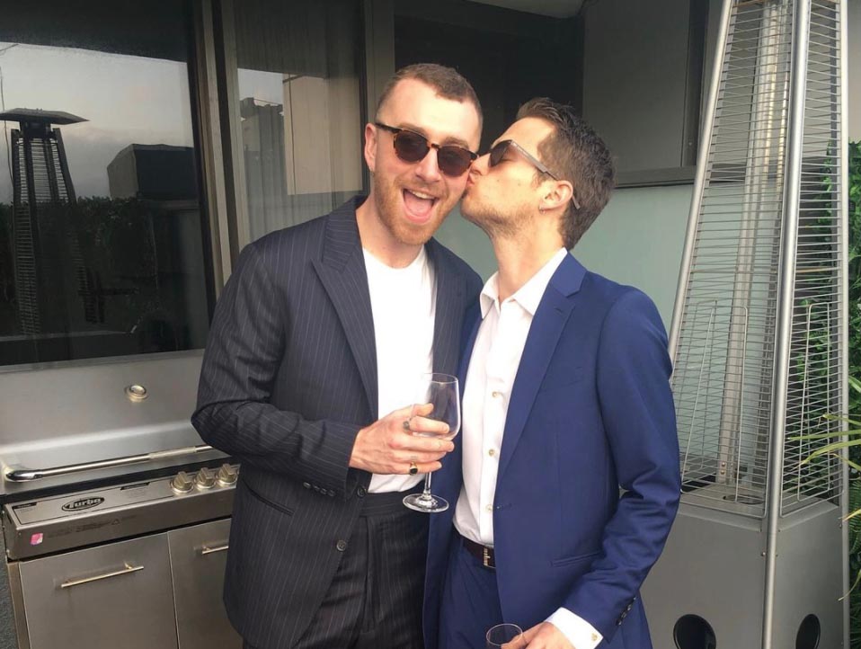 Brandon Flynn and Sam Smith