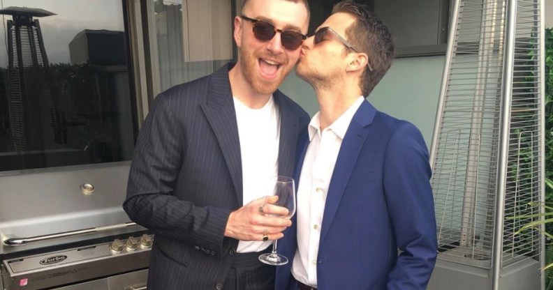 Brandon Flynn and Sam Smith