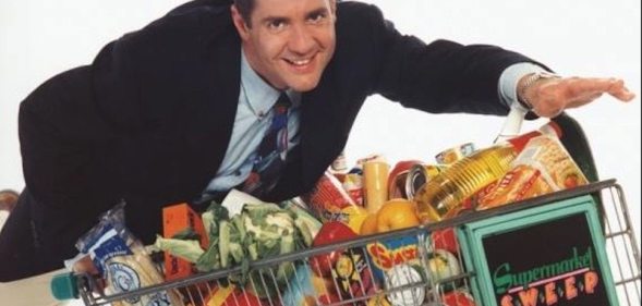 Dale Winton on Supermarket Sweep