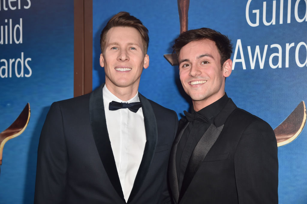 Dustin Lance Black says buggy story at Tom Daley dive is ‘PR spin’