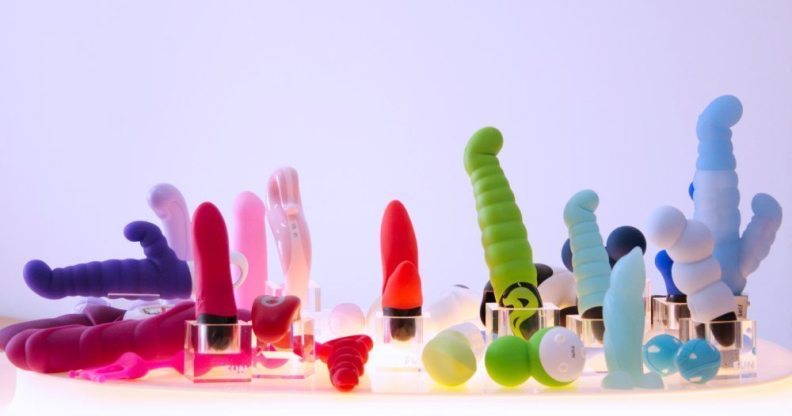 Sex toys and vibrators, butt plugs, to take on holiday