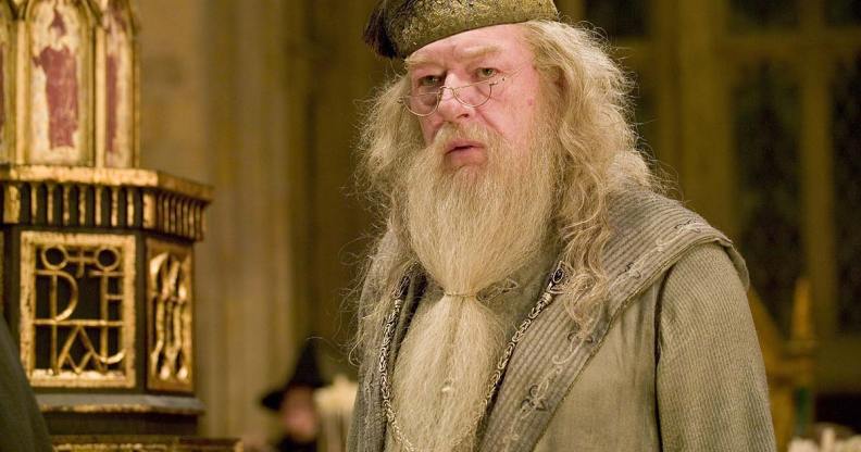 Sir Michael Gambon as Albus Dumbledore in the Harry Potter film series