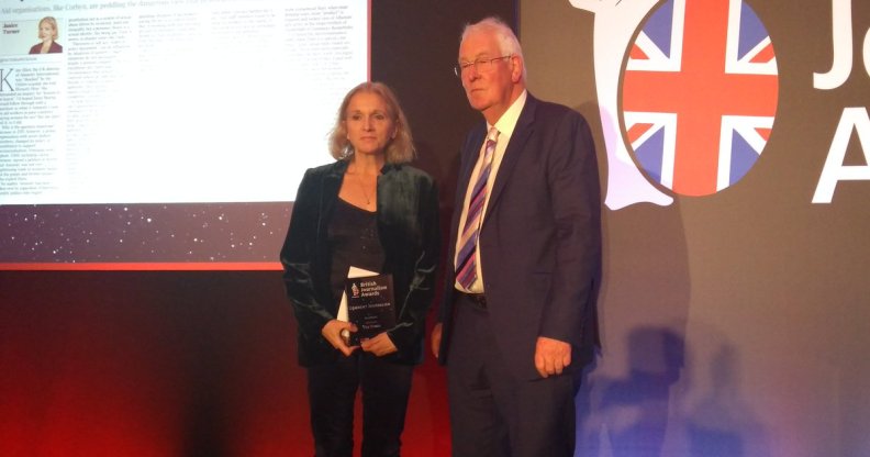 Times columnist Janice Turner won the Comment Journalism award on December 10.