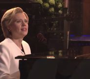 Kate McKinnon as Hillary Clinton SNL