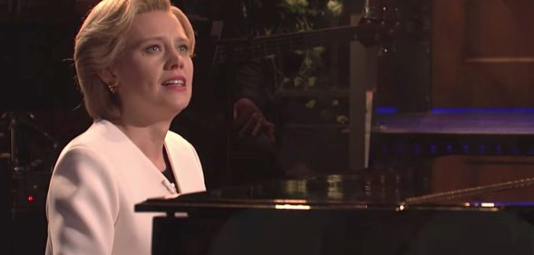 Kate McKinnon as Hillary Clinton SNL