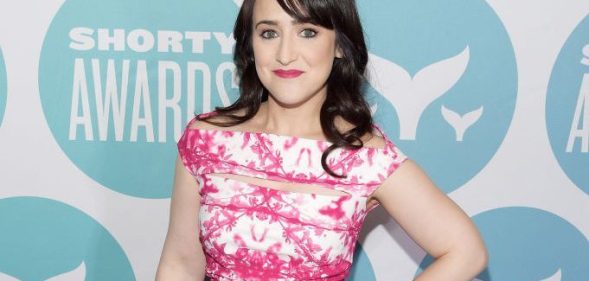 Mara Wilson at an awards ceremony